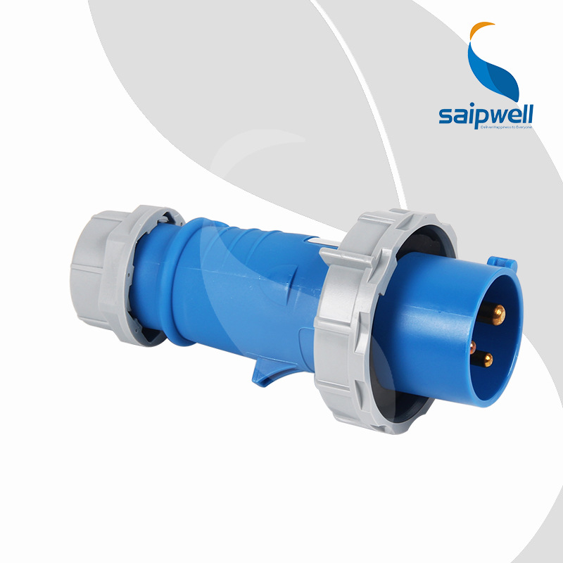 SAIPWELL Y Factory Wholesale IP67 High End Type Industrial Waterproof Plug And Sockets SP-290  3P 32A