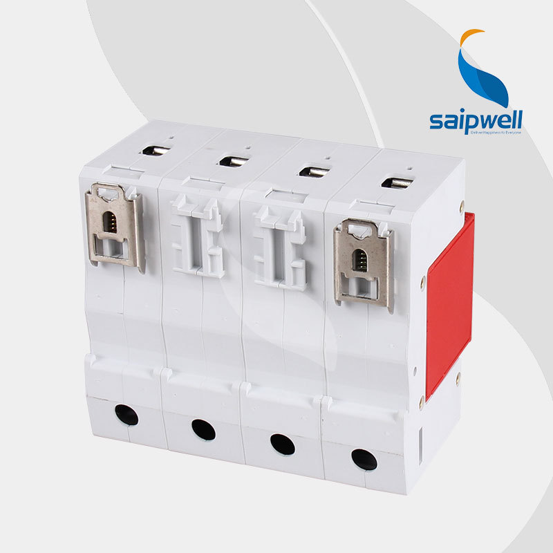 SAIP/SAIPWELL New 4 Poles 385/440V IP65 Electrical Power SPD/Surge Protection Device for Wholesale