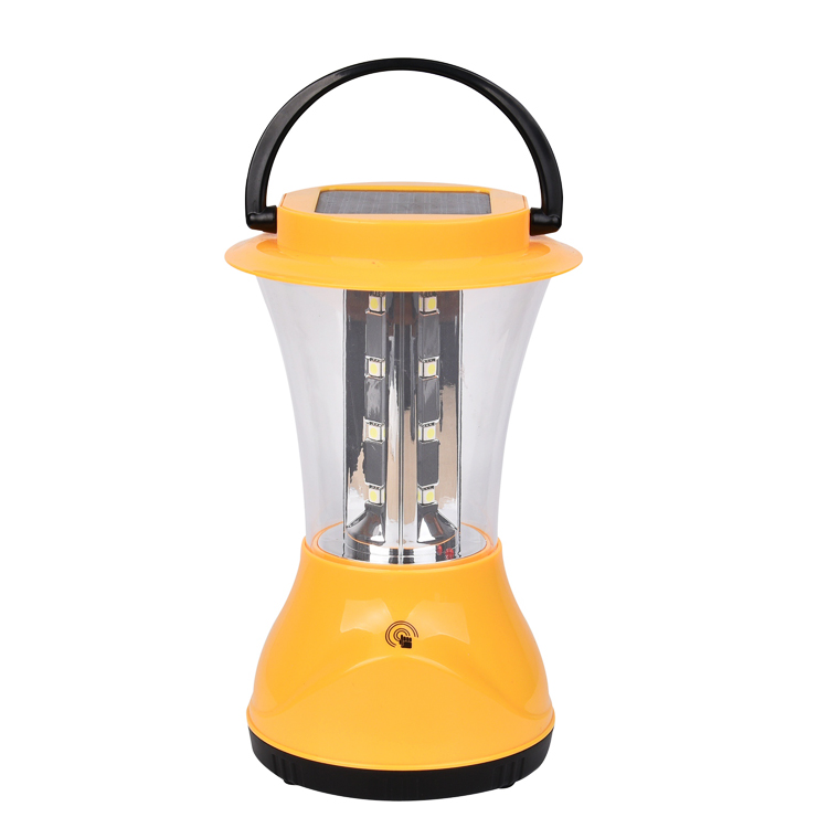 Rechargeable portable solar energy led light