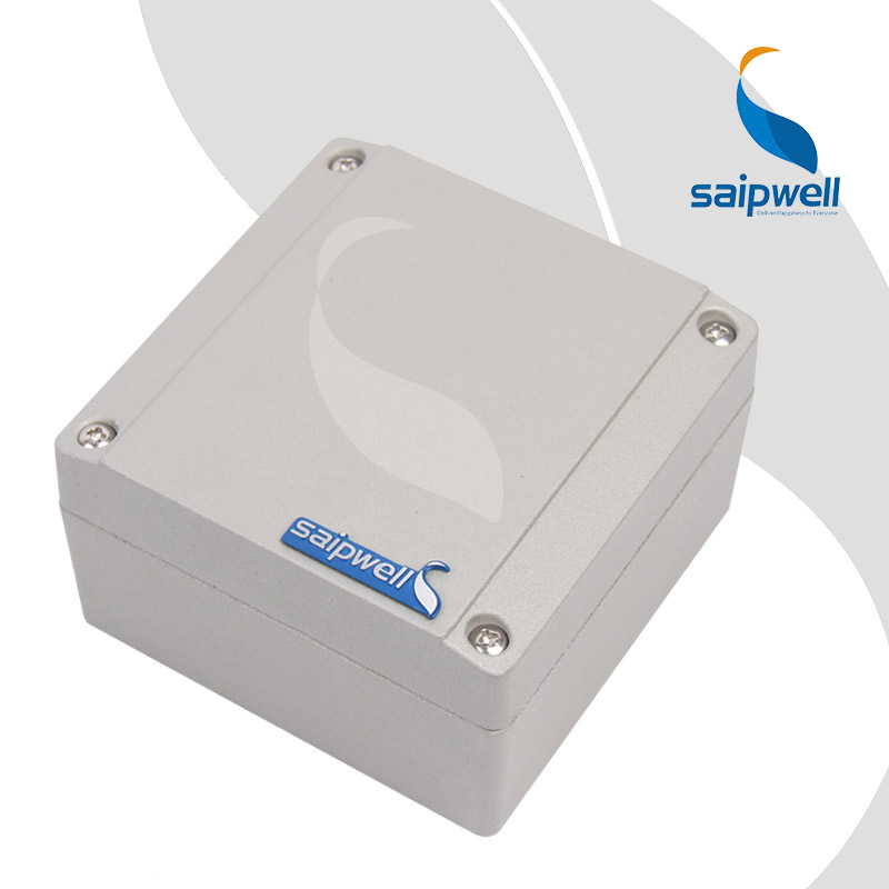 Saipwell/Saip stock Aluminum enclosure, box Model No.SP-AG-FA44 dimension 140*140*75mm