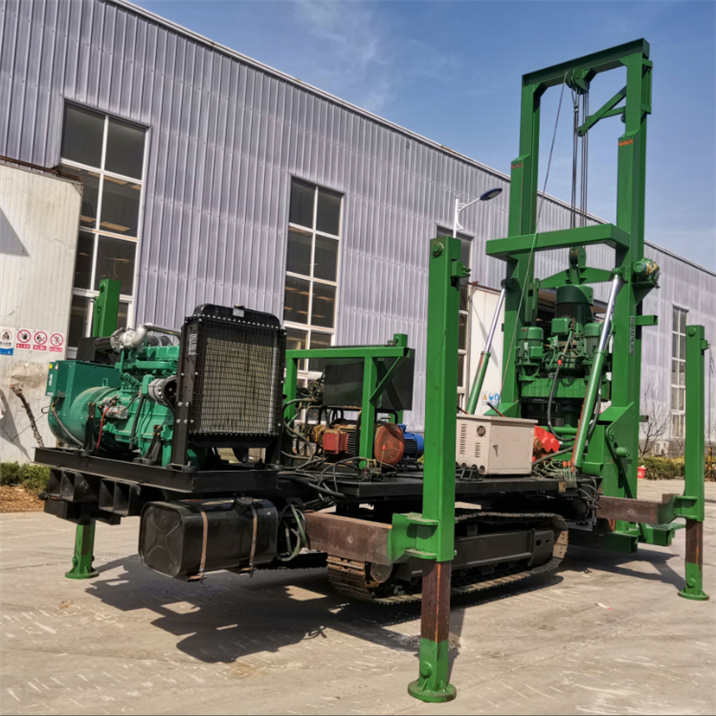 portable hydraulic water well drilling/deep well water drilling equipment/mini cralwer water well drilling machine
