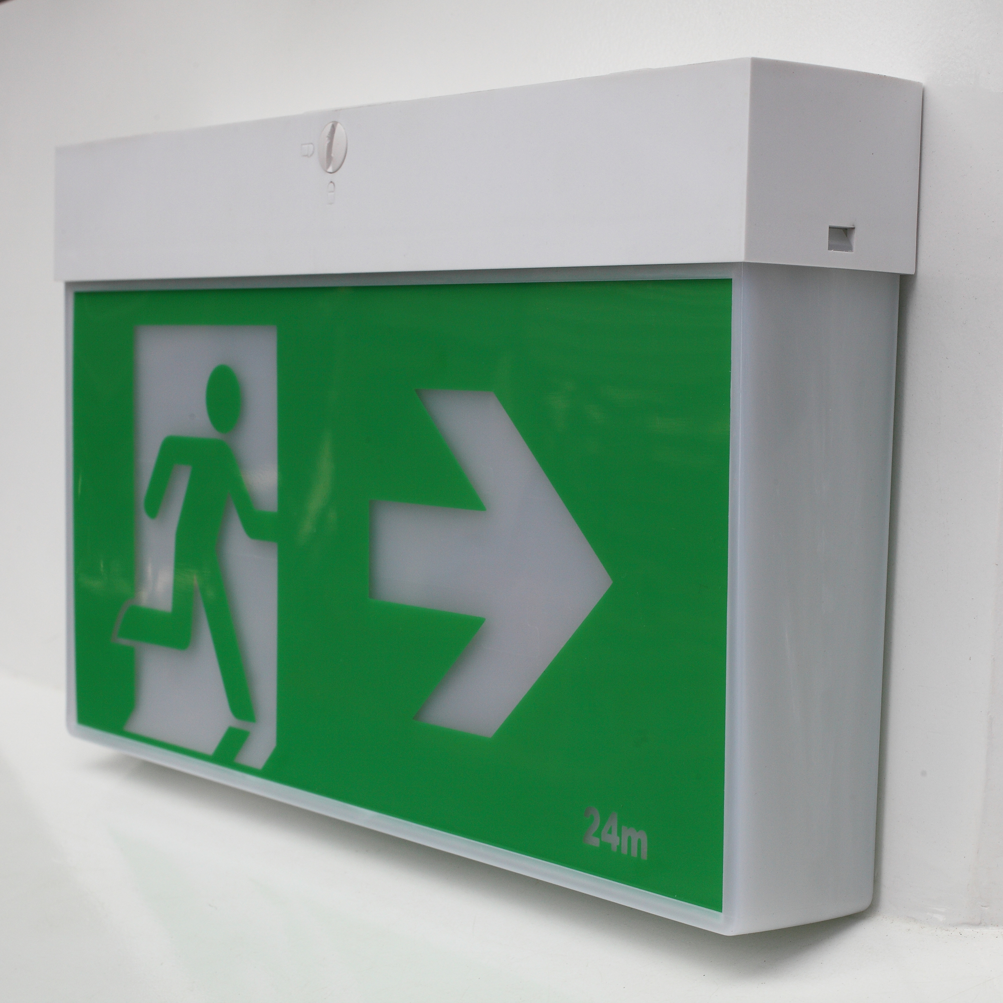 Auto&manual testing Surface mounting PC Body LED Exit Sign boards