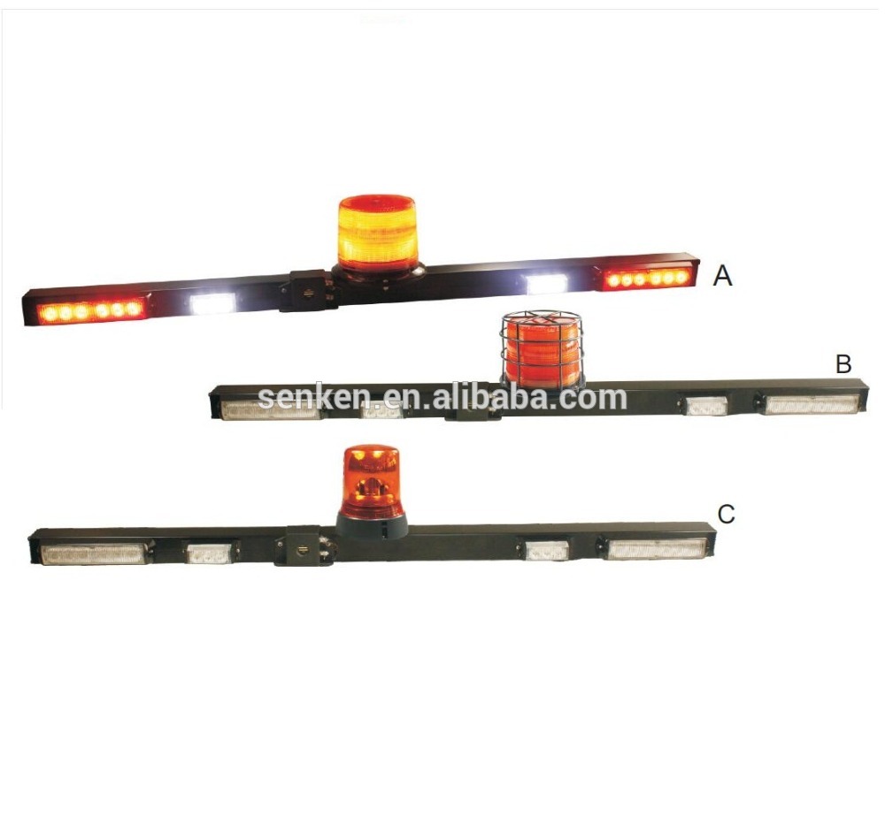 10-30V low cost amber LED warning lightbar