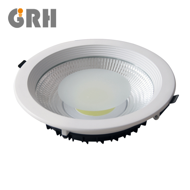 15watt 8 inch recessed 2700k aluminium slim surface dimmable mini cob led down light for jewellery