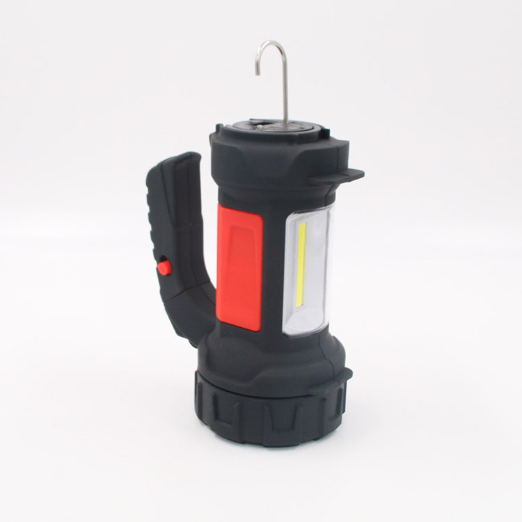 handheld searchlight emergency light with 4 AA battery