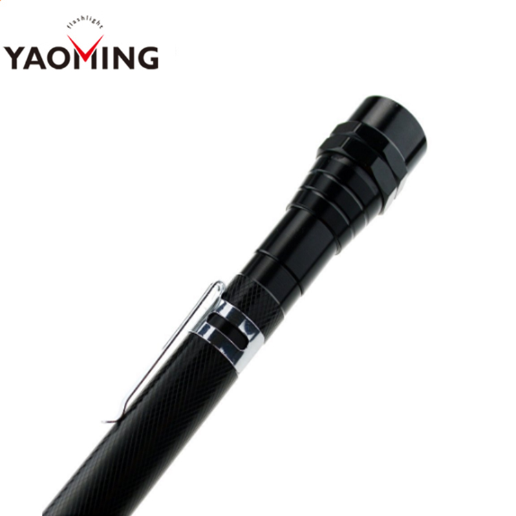 3 LED Aluminum Flexible Flashlight with Telescopic Magnetic Pick up Tool 4 x LR44 Batteries (Included)