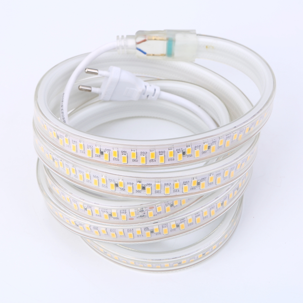 New type led strips 220v 277v 5730 outdoor decorative light high brightness led rope light 180leds/m