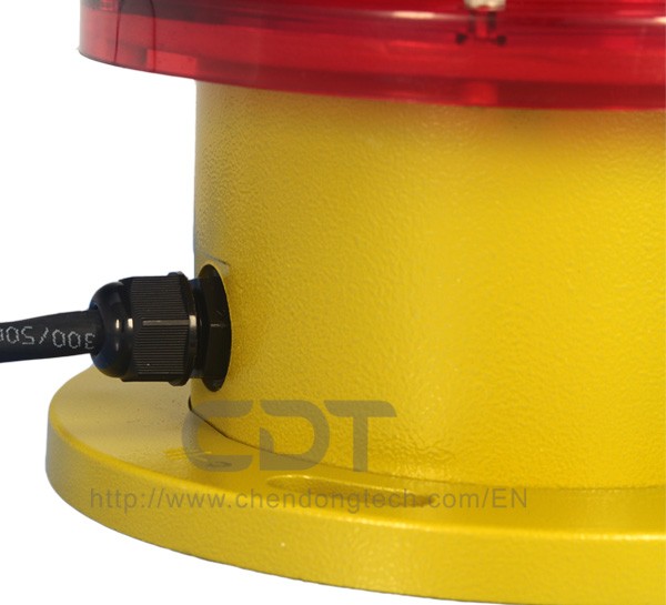 Red ICAO standard led aviation obstruction lights for building manufacturers