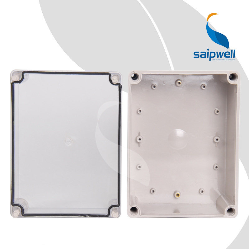 Waterproof Enclosure Box IP66 DS-AT-1520-1(150*200*130mm) Saipwell Junction Box Electronic Rail Din Enclosure