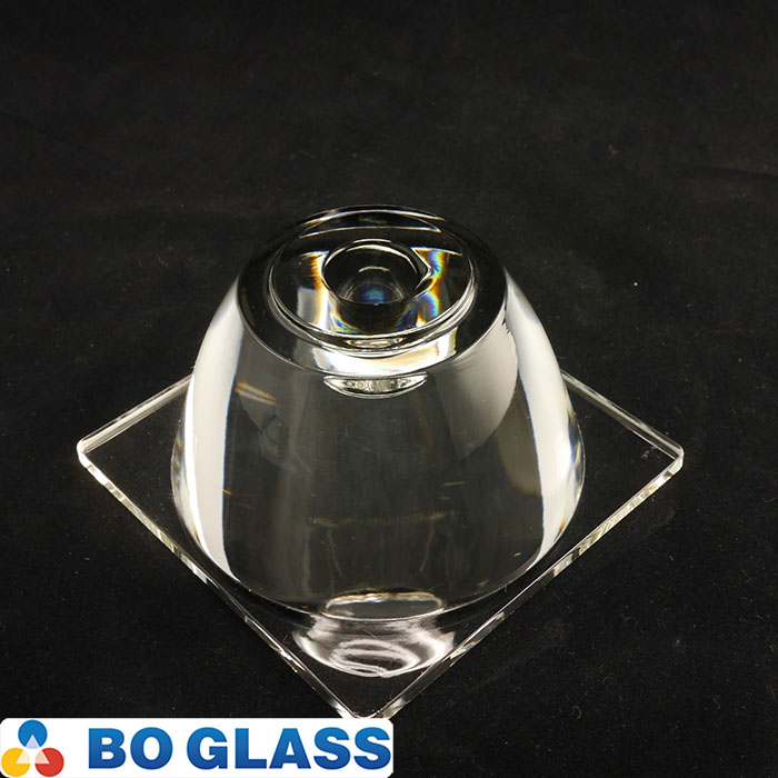 Pressed Clear Explosion Proof Glass Dome For Lighting