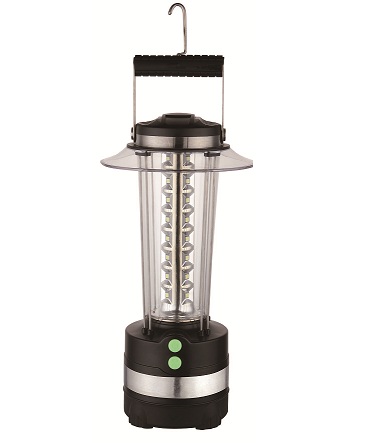 Professional Camping - Shed, Solar rechargeable 24 LED Lantern