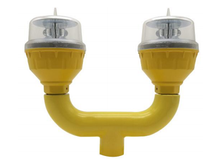 FAA L810 Double Aviation Light, ICAO Low Intensity Aircraft Obstacle Lights for High Marking Towers