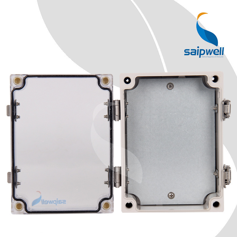 SAIPWELL Y IP66 DS-ATS-1520-1 ABS Plastic Waterproof With Metal Clasp Outdoor Use Electrical Power Distribution Box