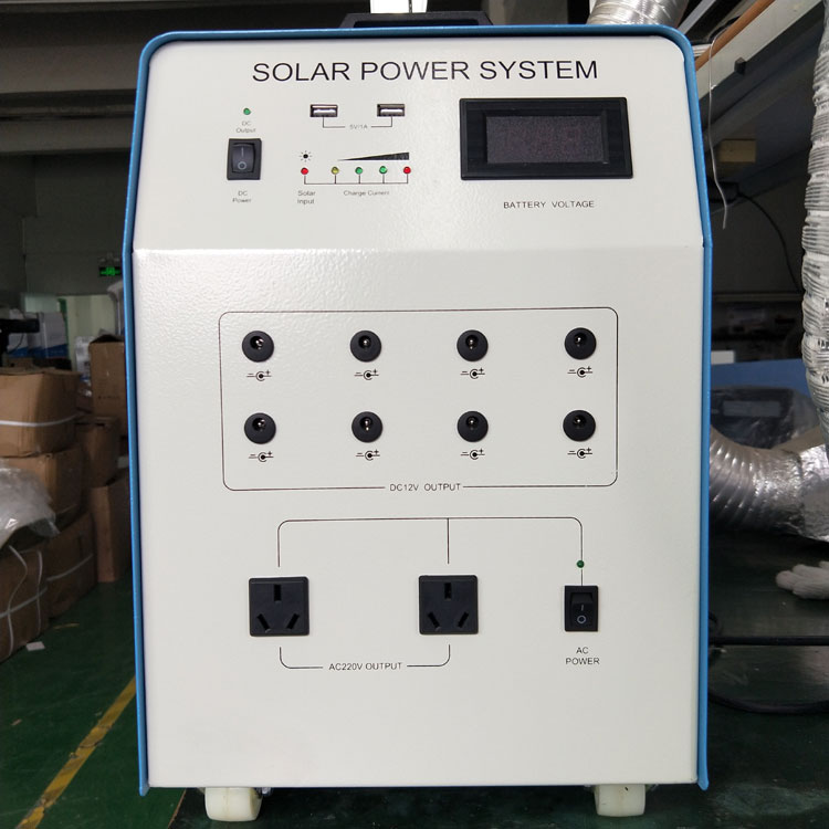 Indoor inverter solar energy panel 200W system for home lighting