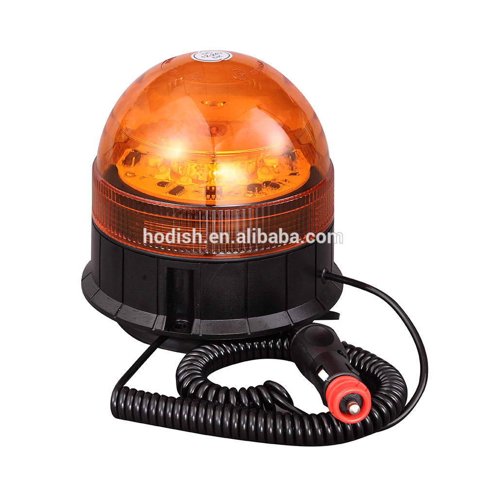 LED Car Truck Emergency Lights, 12V 24V LED Flash Rotating Beacon with ECE R65