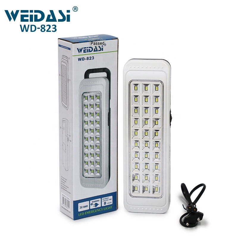 widely use portable rechargeable charging LED emergency light