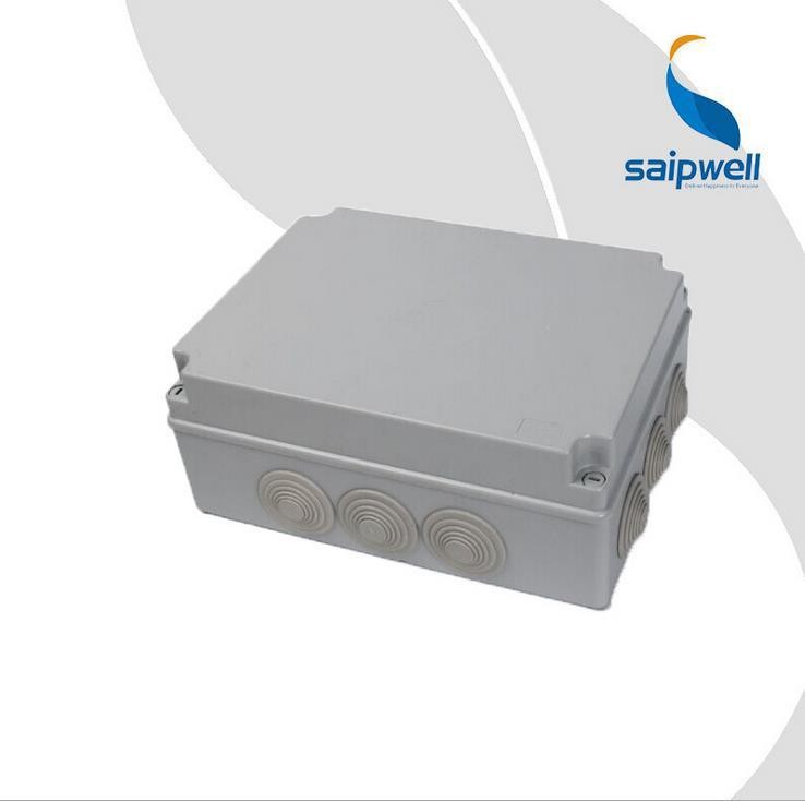 2013 New ABS ip65 plastic enclosure for electronics products with cable gland 300*220*120mm
