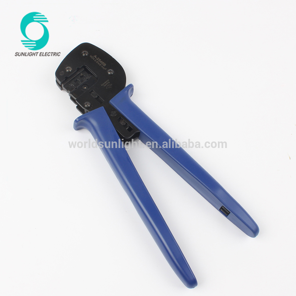 Solar module connector hand crimping tools for MC4 or MC3