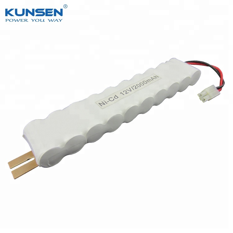 Hot! High quality ni-cd 12V 2000mah battery pack