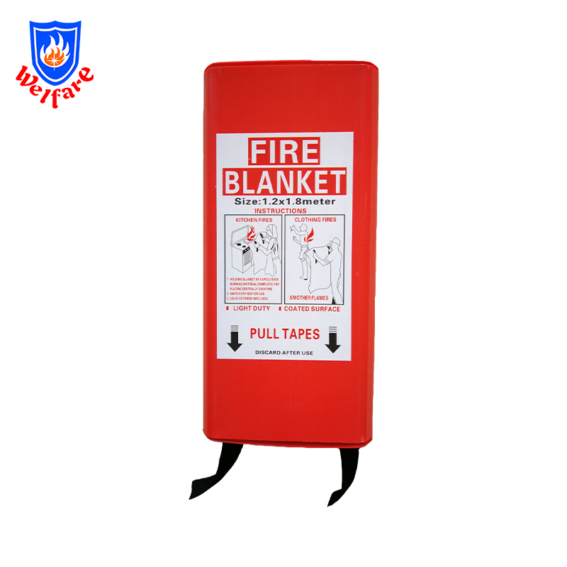 1.2m*1.8m Emergency TUV Approval Fiberglass Roll types of fire blanket