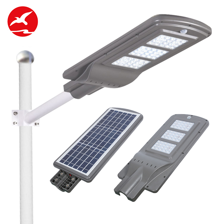 Flying lighting 20w 40w 60w led solar street light