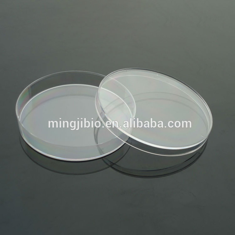 Lab disposable plastic sterilise 90 * 15mm petri dish