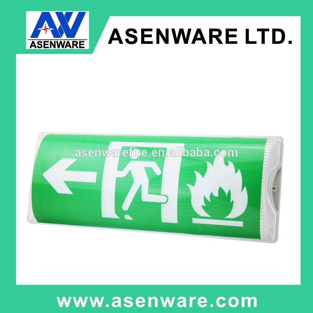 Emergency light rechargeable batteries with fire proof cover