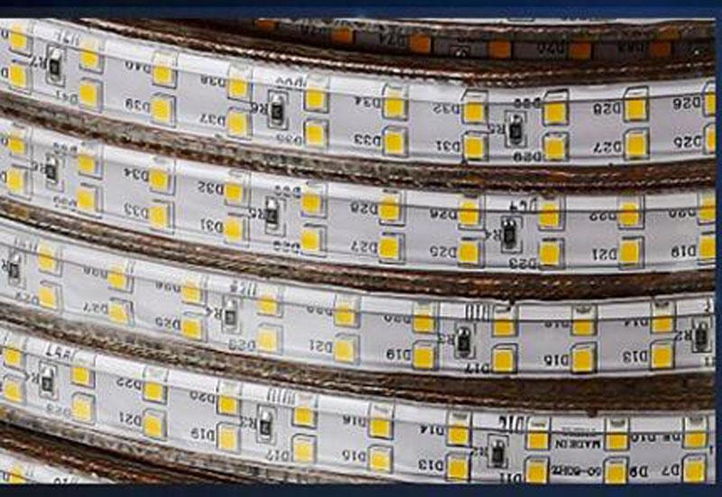 60LED/M 220V LED SMD 5050 Waterproof LED Strip Flexible Light