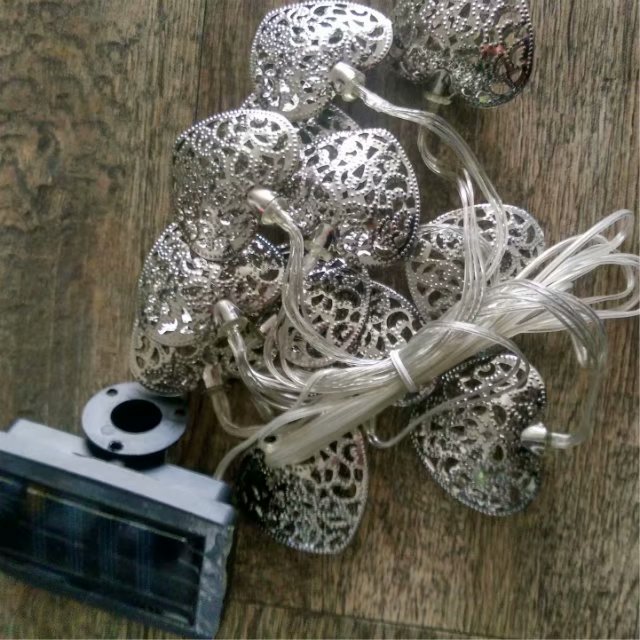 High Quality Iron Hollow Ball Shaped LED Decorative Party Light