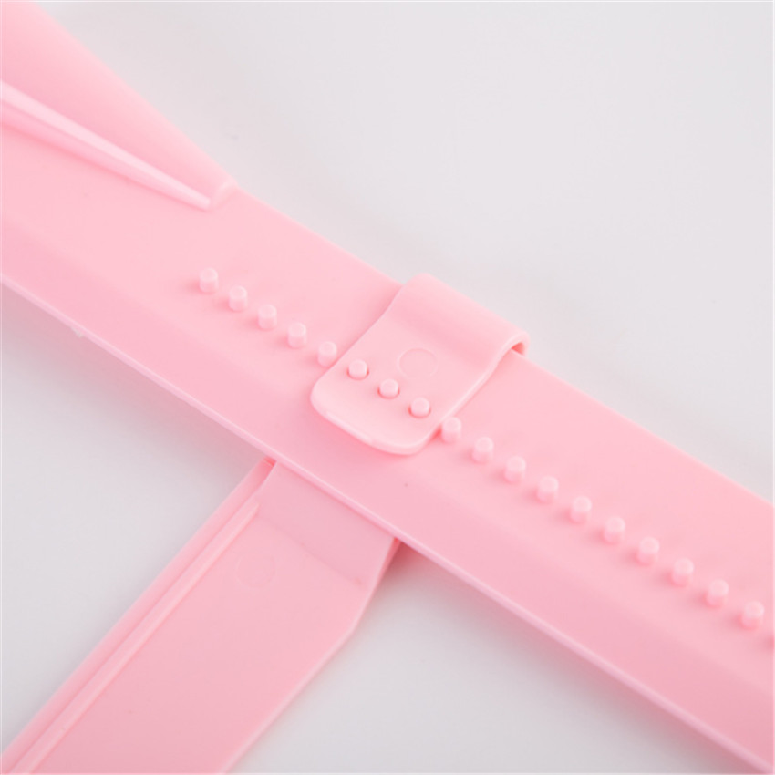 Hot Sale Adjustable Plastic Cake Scraper Cream Smoother Edge Side Decorating Tools for Birthday Wedding Party