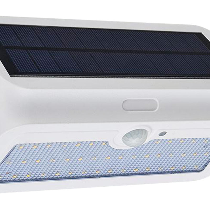 Battery powered IP65 waterproof wall mounted emergency outdoor led motion sensor solar light