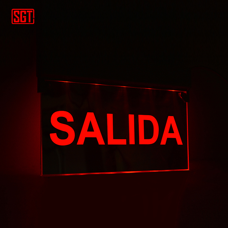 Rechargeable explosion-proof red SALIDA LED industrial emergency light