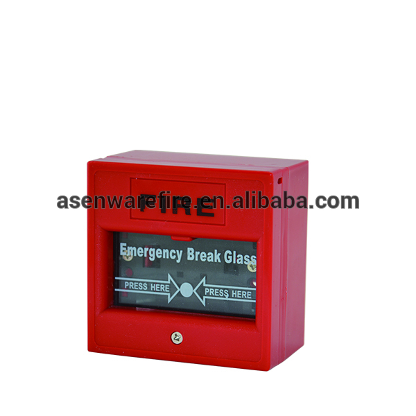 manufacturer directly sale fire alarm break glass with best price