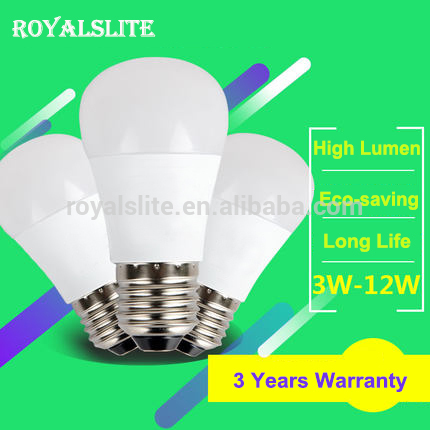 China supplier manufacture Hot Sale 2 years warranty 220 V 9 W led bulb raw material