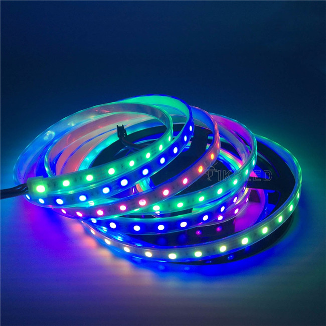 2835 SMD RGB LED pixel tape Digital Waterproof DC12V 1903 IC smart RGB LED strip Light