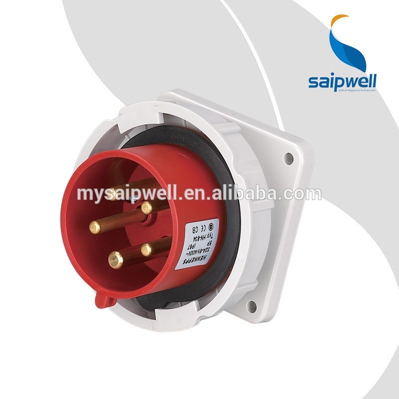 2014 IP44 CEE/IEC International Standard 3P+N+E(5P) electrical sockets and switches