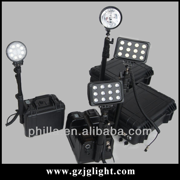 Defender style Fluorescent Floor Warehouse Building Site light 240v Bright Low Energy Portable rechargeable Work Light