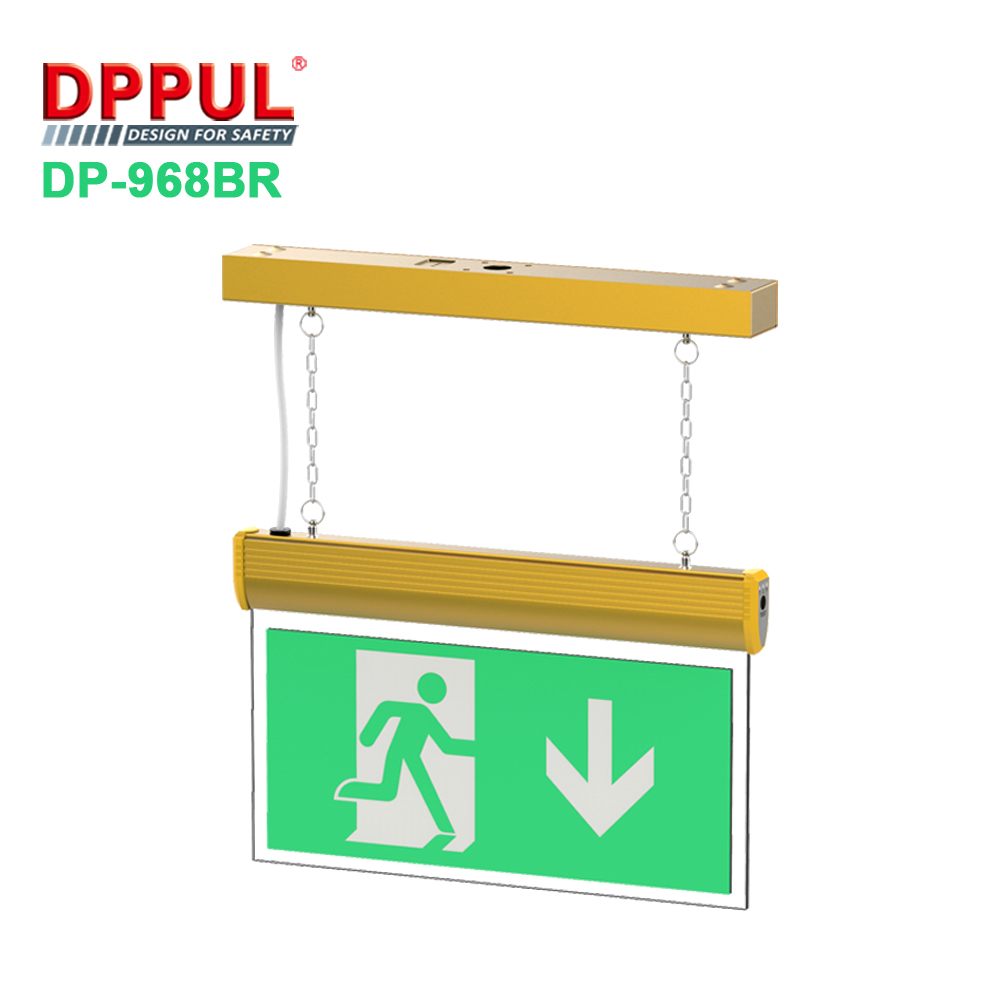 Aluminum material portable emergency light LED emergency lights LED Exit Sign