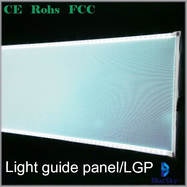 Decorative ceiling 3mm high quality pmma lgp PMMA led light guide plate lgp with laser dot edge light acrylic LGP