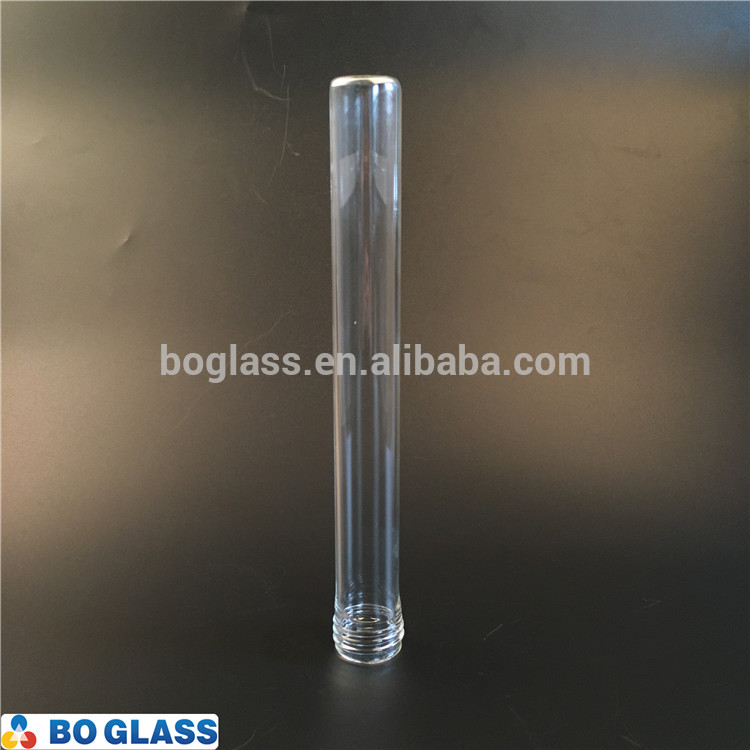 high quality borosilicate dome glass tube glass