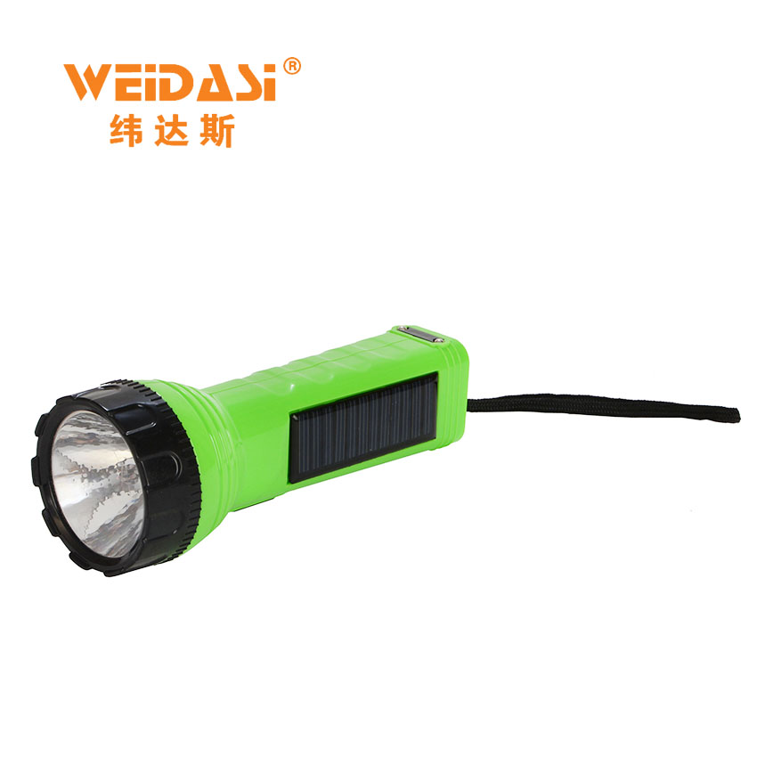 wholesale lumen brand solar led torch light rechargeable with handheld