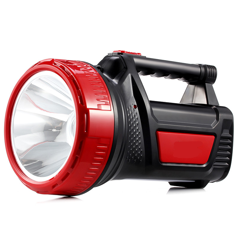 Household LED light flashlight rechargeable searchlight super bright outdoor patrol multi-function portable miner's lamp