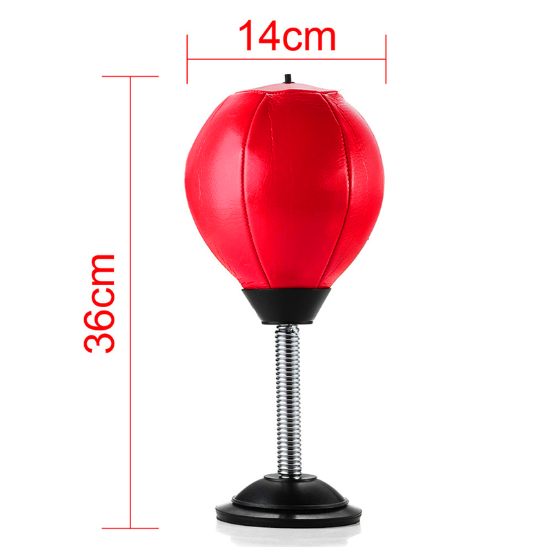 Good Quality Mini Desktop Kick Boxing Punching Punch Ball Bag For Stress Relief Desk Toy For Practice