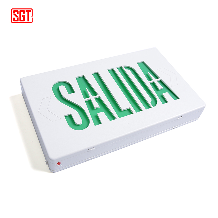 CB approved emergency light led exit sign