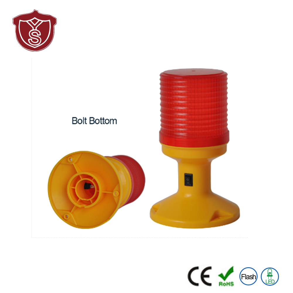 SL-5080 Solar Energy Flashing Led Warning Light for Traffic Safety