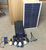 60 watt solar indoor led lighting system and rechargeable solar fan