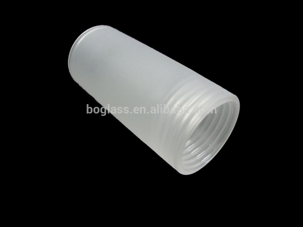 small frosted borosilicate 3.3 glass tube with E14 screw, G9 thread for lighting