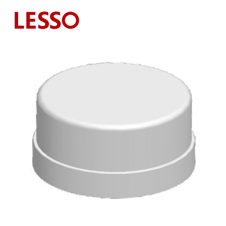 LESSO PVC-U Drainage Pipe Fittings Cleanout Cap plastic pipe end rubber end caps