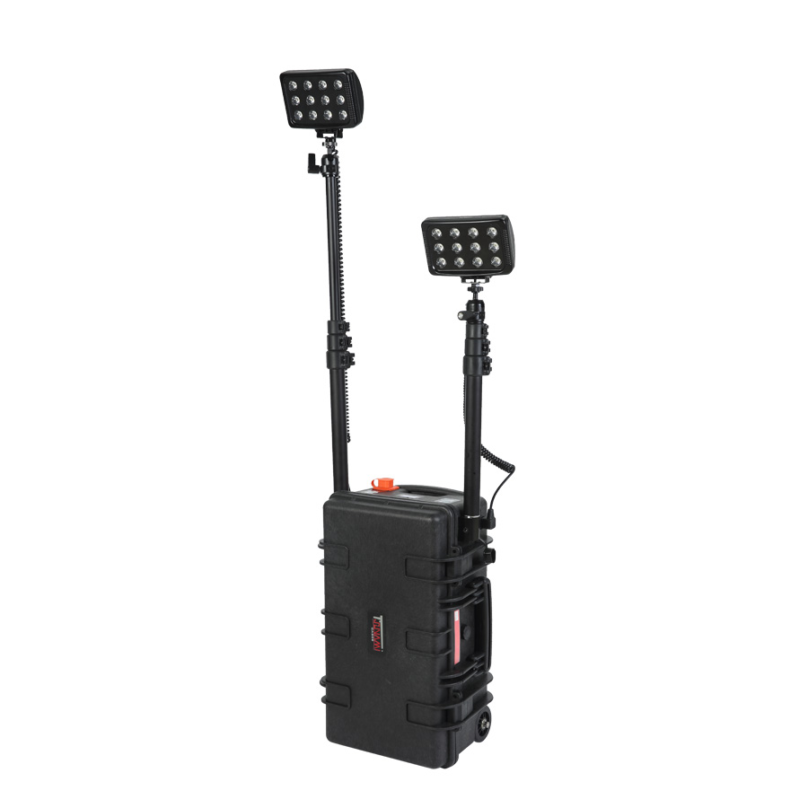 High performance explosion proof light for coal mines oil rigs, road construction light, suitcase generator