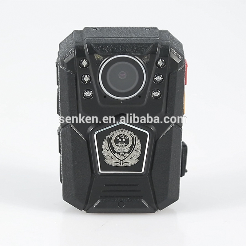 Senken latest IP68 Security CCTV police body camera with GPS WIFI option